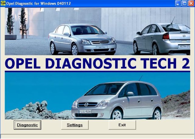 Opel vectra b program diagnostyczny